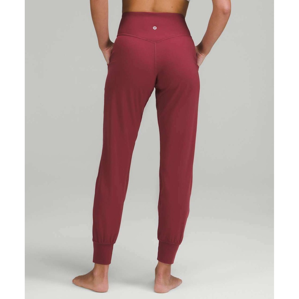 Lululemon Align Jogger 28" Red Merlot‎ Nulu High Rise Yoga Pants Size 2
